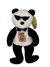 Celebrity Bears 29 Jack Nicholson 1999 BORN A STAR Bean Bag Bear