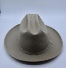 Vintage Towncraft Fedora Hat ~ XXX Beaver Quality ~ Open Road Style ~ Size 7