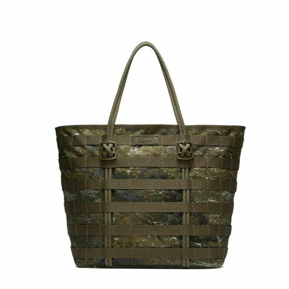 NIKE SPORTSWEAR AIR FORCE 1 AF1 TOTE BAG 15 BA6392 222 OLIVE