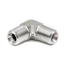 HFS R 1/2" NPT Male 90 Degree Forged Elbow Stainless Steel 304 Pipe Fitting