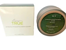 BEING TRUE PROTECTIVE MINERAL FOUNDATION LOOSE POWDER  TAN 4  NIB