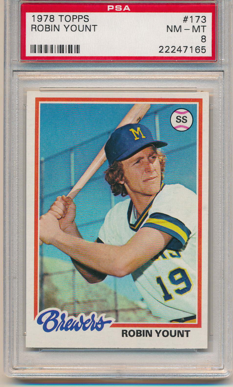 1978 Topps Robin Yount (HOF) (#173) PSA8 PSA (#02)