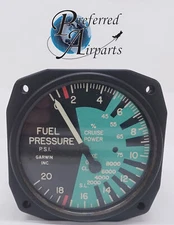 New Surplus Garwin Cessna Aircraft Fuel Pressure Gauge, p/n 22-869-02