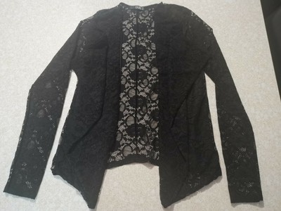lace waterfall jacket