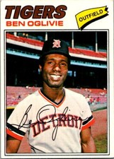 1977 Topps Baseball Ben Oglivie