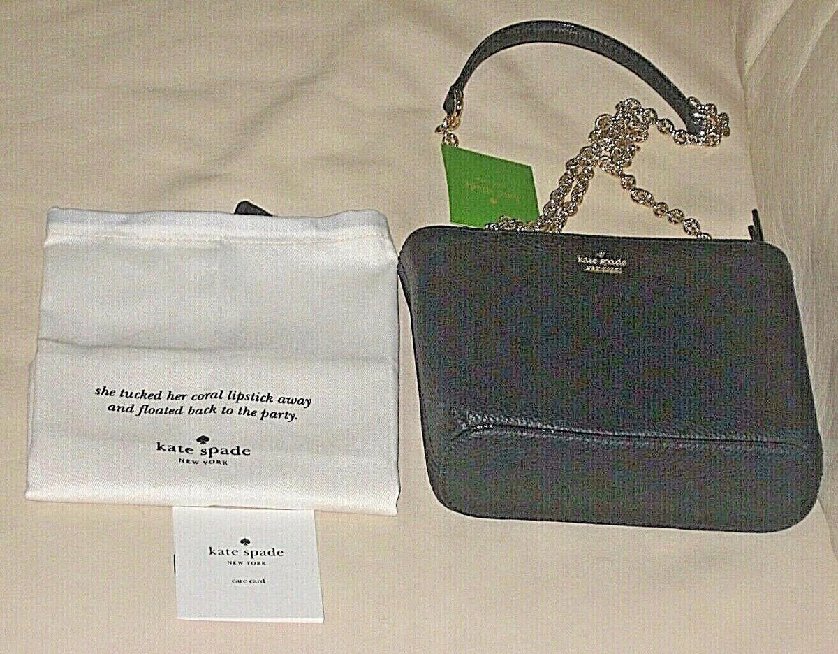 Kate Spade New York Jackson Street Ellery Crossbody Bag Black PWRU6596 NWT