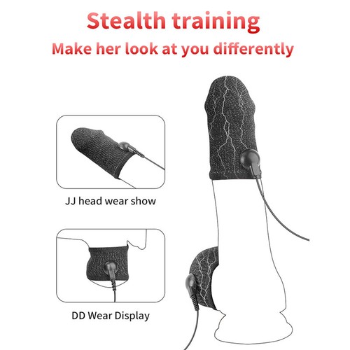 BDSM Electro E-Stim Shock Stimulation Medical Set Cock Penis Ring For Men USA - Picture 6 of 20