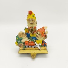 Christmas Stocking Hanger  Dogs with Presents  5" Tall