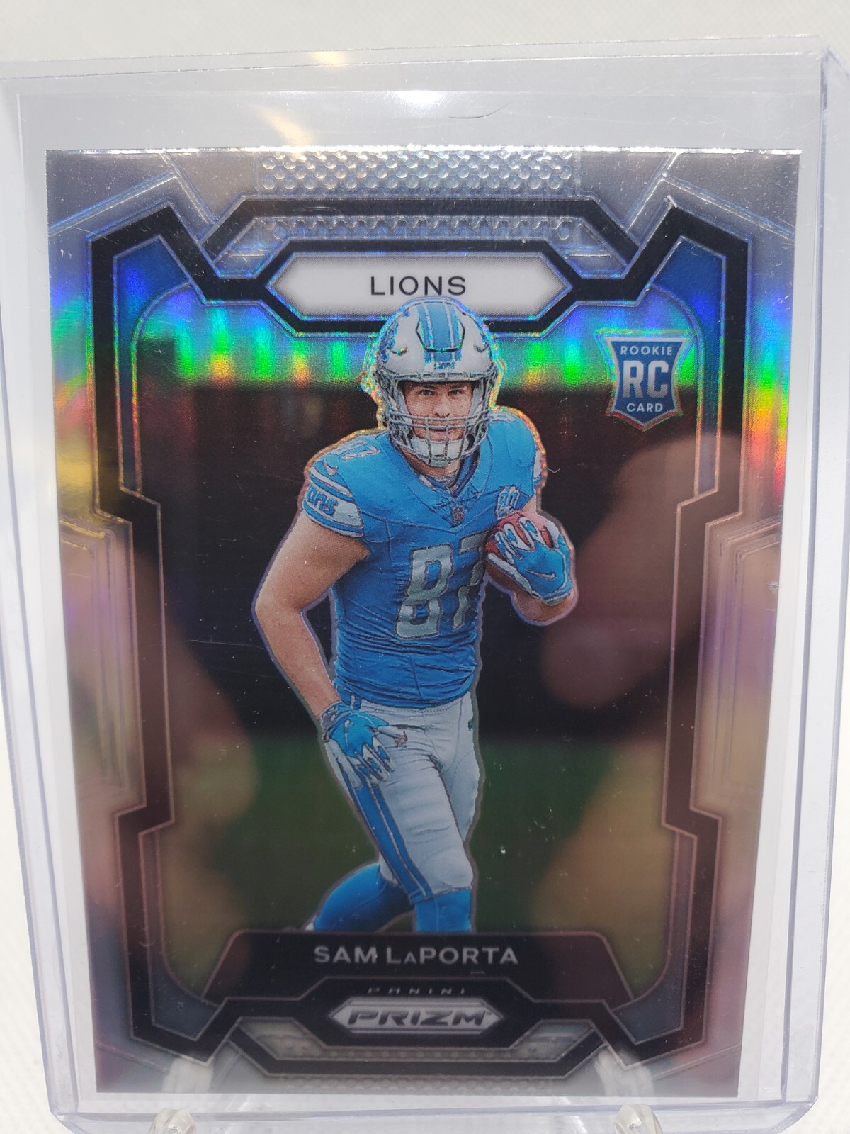 2023 Panini Prizm - Rookies Silver Prizm #332 Sam LaPorta (RC) 1D3
