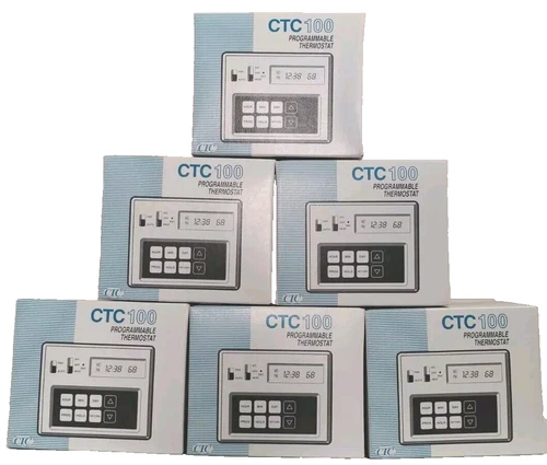 6Pcs NEW BOXED PROGRAMMABLE THERMOSTAT, USA Stock  (That's only $4 each!)