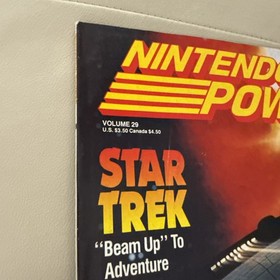 Nintendo Power #29 NM 1991 Star Trek 100% Complete Magazine Metroid Poster NES