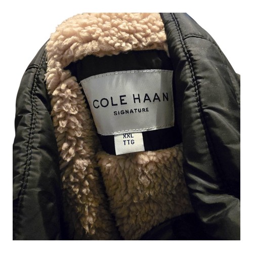 Cole Haan Signature Men's Packable Down Jacket XXL Faux Sherpa Lining Classic - Picture 6 of 7