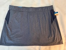 COLUMBIA Womens Knit Athletic Skort SZ XXL Active Fit Blue NWT 107445