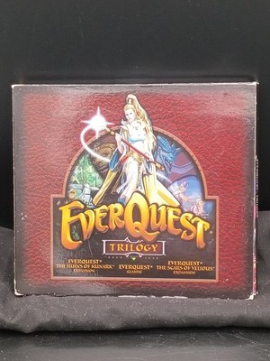 EverQuest Trilogy- PC CD-ROM- Kunark, Velious & Classic