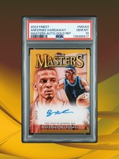 2023 Topps Finest - Anfernee Hardaway #MA-AH - Masters Auto - Gold /50 - PSA 10