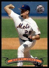 Bobby Jones 1996 Stadium Club #273 Mets MLB READ FREE SHIPPING AutographDen