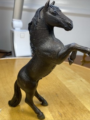 Schleich Rearing Black Morgan Stallion Horse Figure 2006 Retired