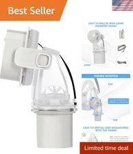 Airfit F20 F30 Series Swivel Elbow Connector - Easy Install, 360-Degree Rotation