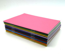 10x Mini Notebooks for Kids 4x5.5" Multiple Colors Unlined 40 pages