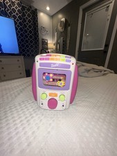 Barbie 2001 Vintage "Sing with Me" Karaoke Machine BE-477 with Mics and Tapes