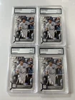 Aaron Judge Graded Cards Mint 9. Lot of 4 2022 Bowman #2