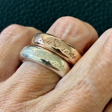 Dodo Pomellato Anello Fede Fascia Oro Rosa Sono Il Tuo Dodo 13/53 Fuori Produzio