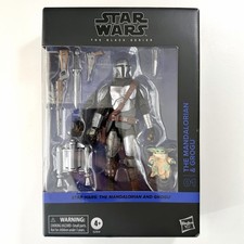 Star Wars The Black Series The Mandalorian and Grogu Deluxe 6-in Action Figure