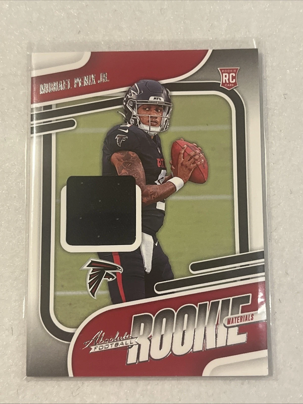 Michael Penix Panini Absolute Absolute Rookie Materials #ARMMPJ Base