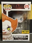 Funko Pop! IT Pennywise With Balloon #475 Hot Topic Exclusive Vinyl Figure