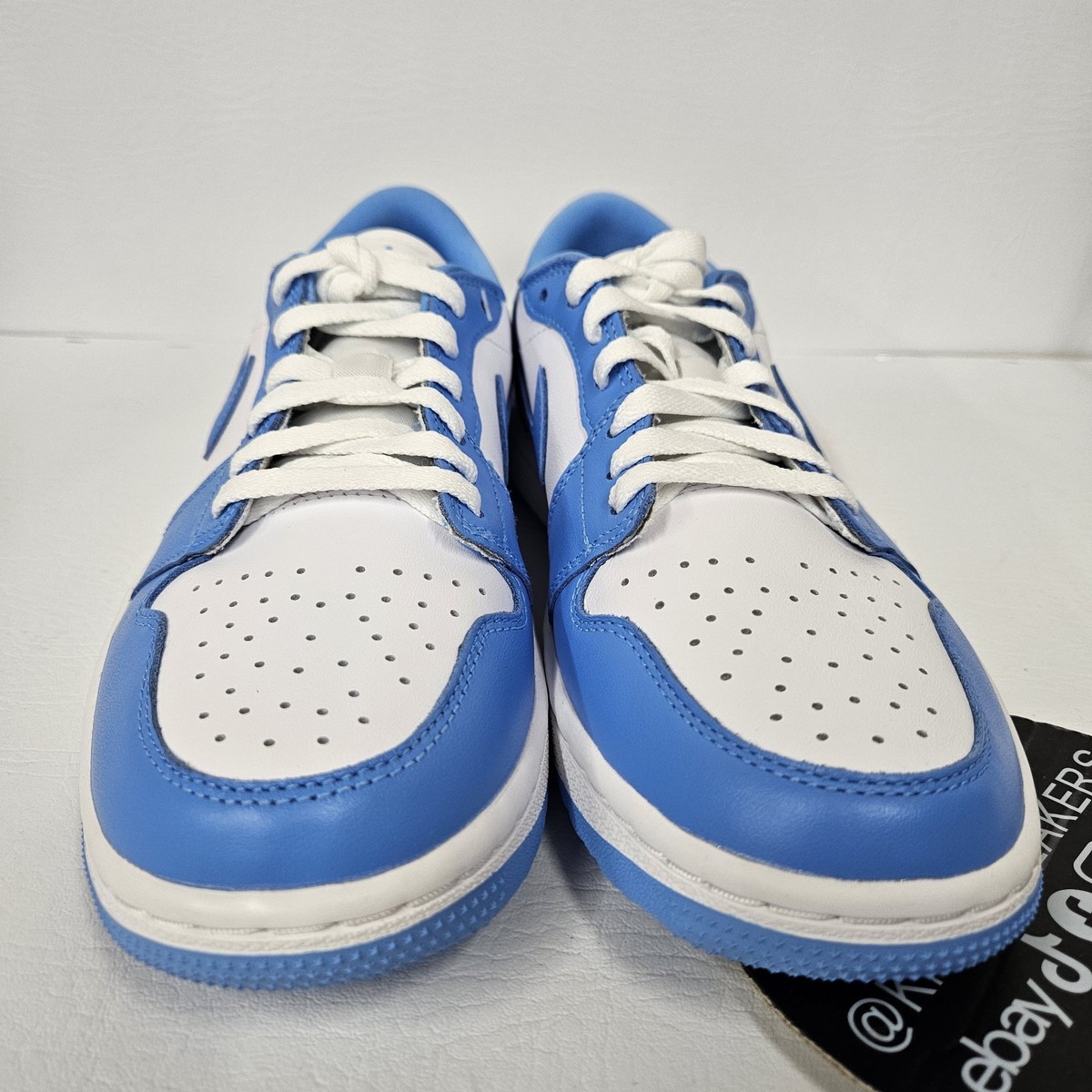 Nike Air Jordan NU Retro 1 Low G Golf UNC Mens Size 15 White University Blue NEW Jordan 1 Low Golf  main image 4