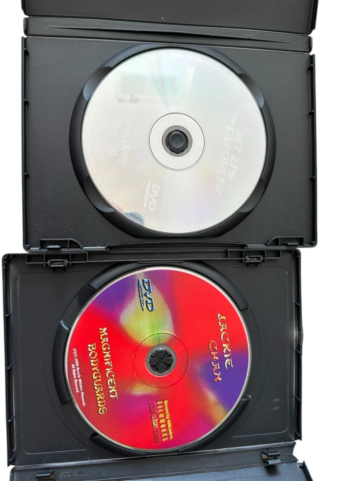 Vintage Kung Fu DVD Movie Lot Classic Martial Arts Action Jackie Chan, Jet Li - Image 4 of 4