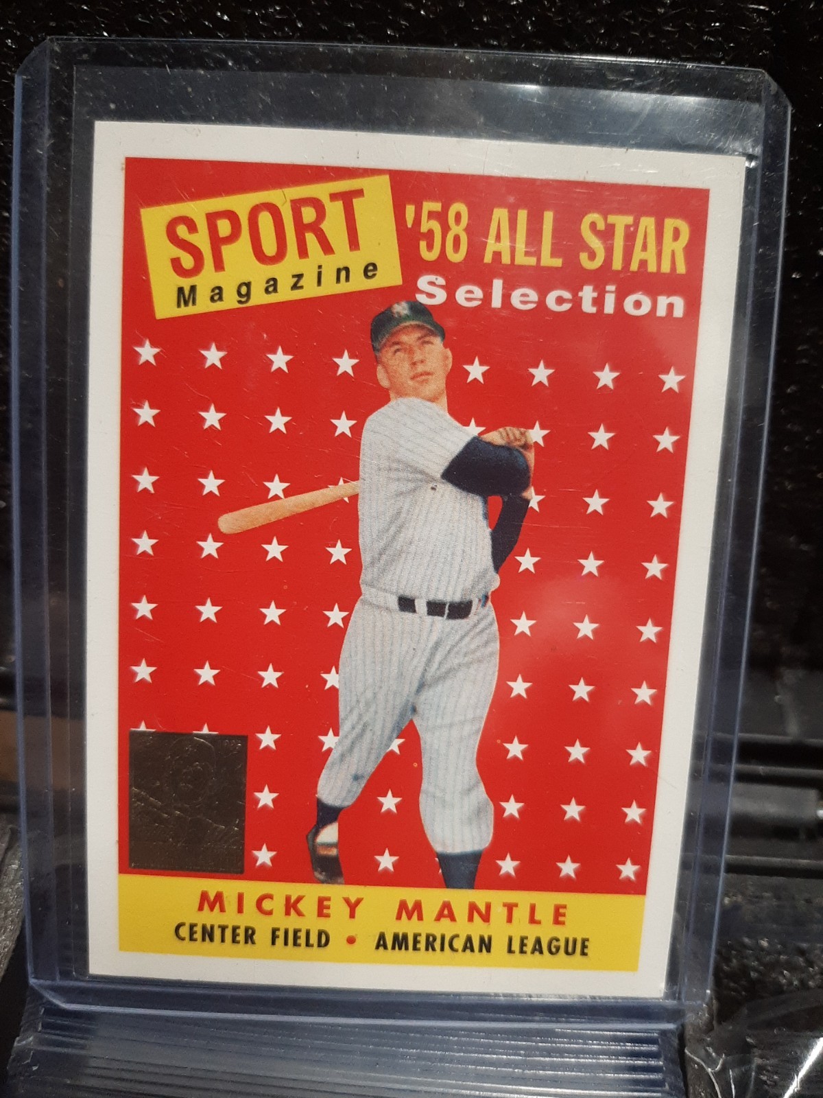 1958 Topps Mickey Mantle #487