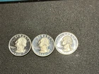 Proof Silver Quarters. 92s,93s,94s. DCAM. Circulated