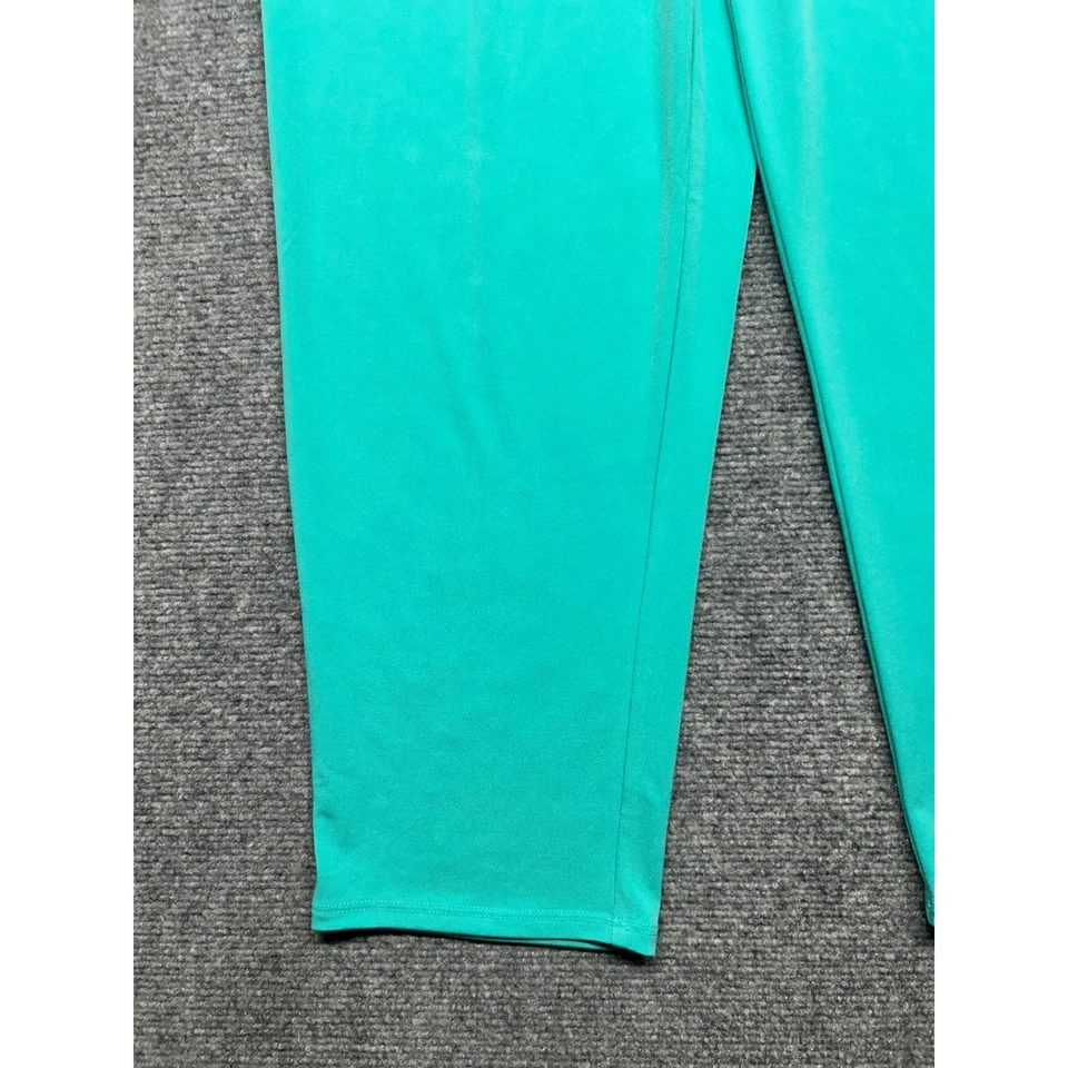 IMAN лодыжки брюки женщин L зеленый эластичный пояс тянуть на брюки повседневный эластичной - Изображение 2 из 4