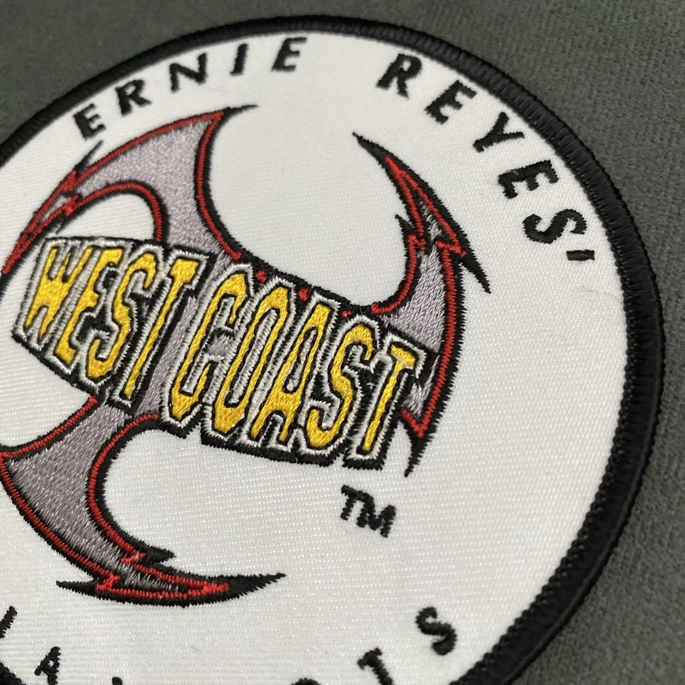 Ernie Reyes West Coast Martial Arts Taekwondo Karate Uniform Patch iron on - Image 3 of 4