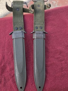 Colt M7 Vietnam Era M8A1 Crinkle Finish BAYONT scabbard