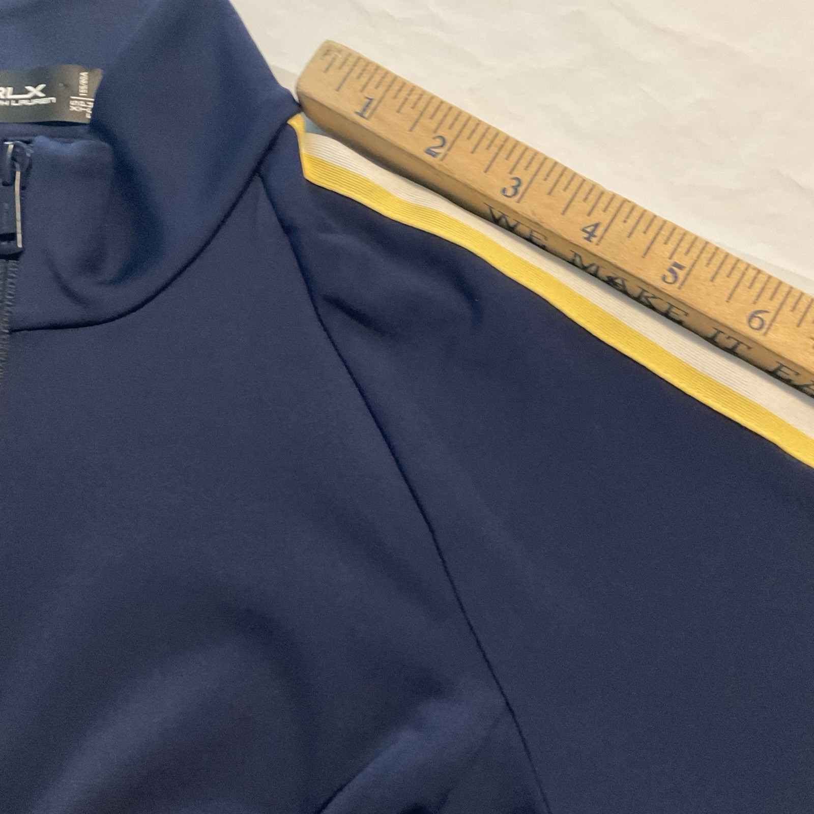 Ralph Lauren RLX Womens XS Navy Blue Golf Concept 1 Performance Full Zip Jacket thumbnail 13