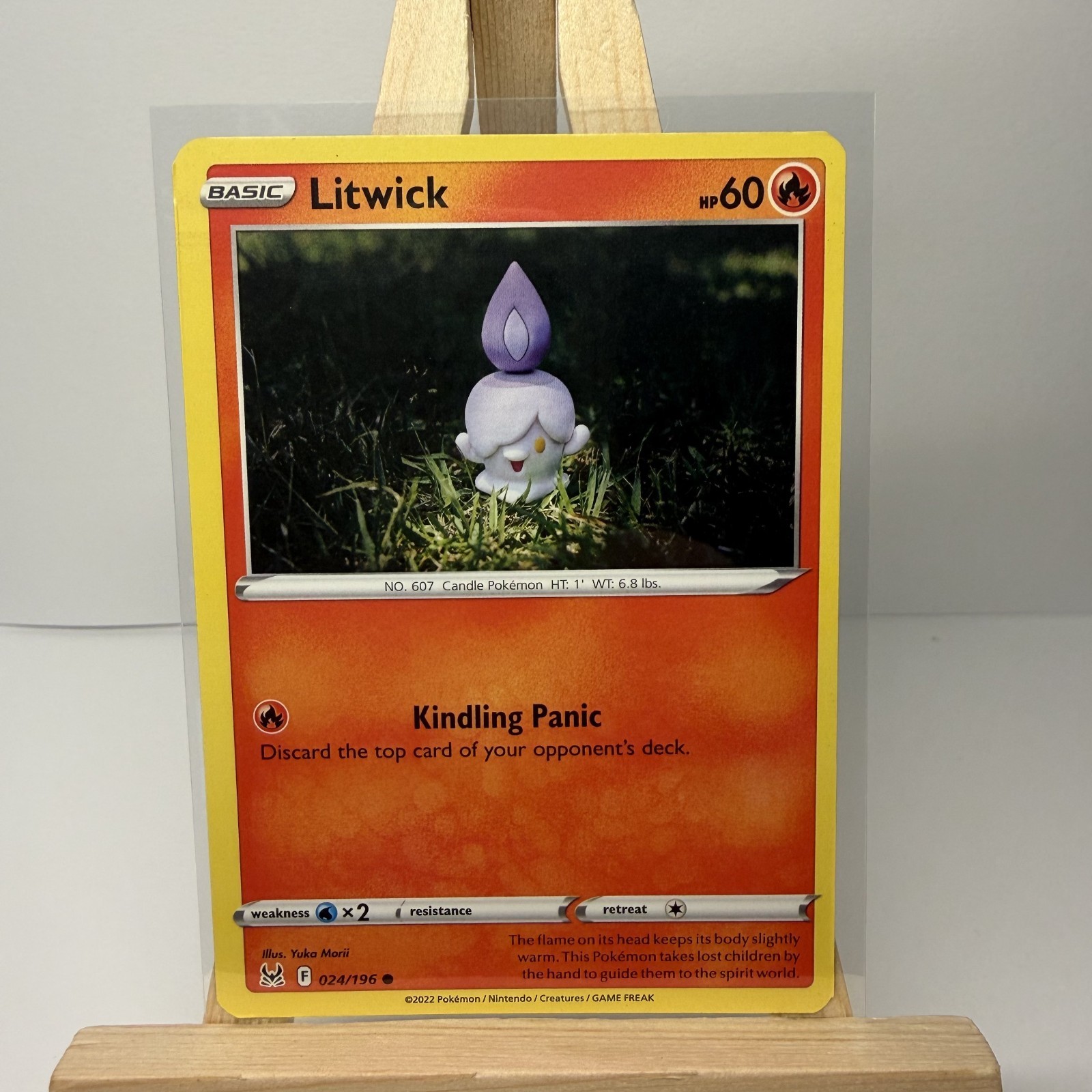 Litwick 24/196 Lost Origin Pokemon TCG