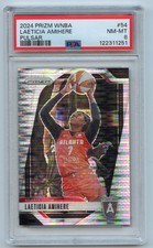2024 WNBA Prizm #54 Laeticia Amihere Pulsar Prizms #/499 PSA 8