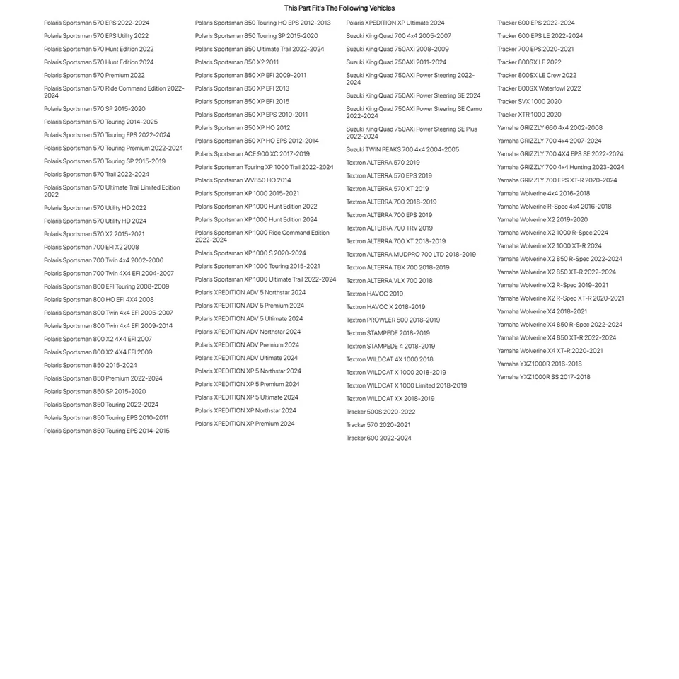 (2Pk)Tusk Megabite Radial Tire 28x10-15 For Can-Am Outlander Max 650 HO EFI 2008 - Image 3 of 4