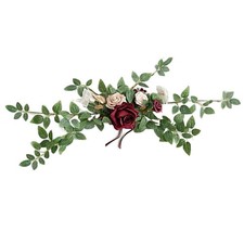PEW Blumen F&uuml;r Stuhl Modern Romantisch Rustikal F&uuml;r Hochzeit Bankett