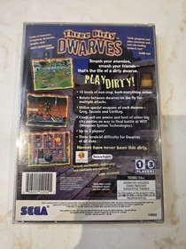 THREE DIRTY DWARVES  (SEGA SATURN)  NTSC version