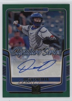 2024 Panini Donruss Signature Series Teal 13/25 Diego Cartaya #SS-DC Auto 1ti6