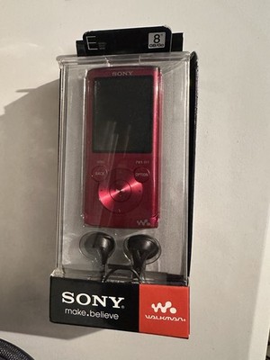 Sony Walkman NWZ-E454 / MP4 / 8GB / Rot / Neu / Media Player /