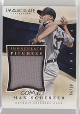 2014 Panini Immaculate Immaculate Pitchers 49/99 Max Scherzer #3 11z5