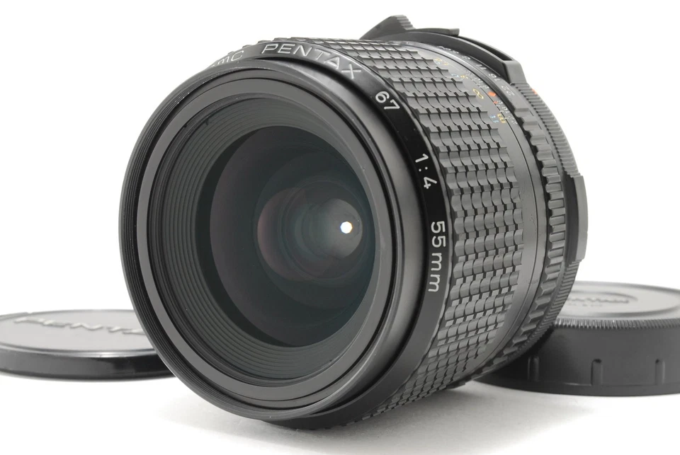 【N MINT+++】PENTAX SMC 6x7 55mm f/4 MF Lens For 6x7 67 67II - Image 2 of 4