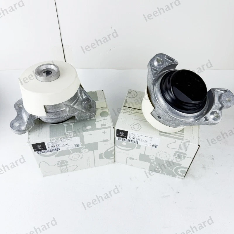 New  Left & Right Engine Motor Mounts For Mercedes-Benz C300 E300 GLC300 2.0L Foto 3 de 4