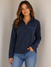 Columbia Quarter Zip Pullover Medium Fall Outdoors
