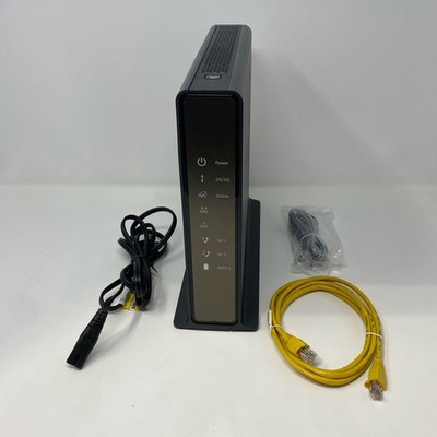 NETGEAR Nighthawk C7100V AC1900 Voice Cable Modem Router, Black