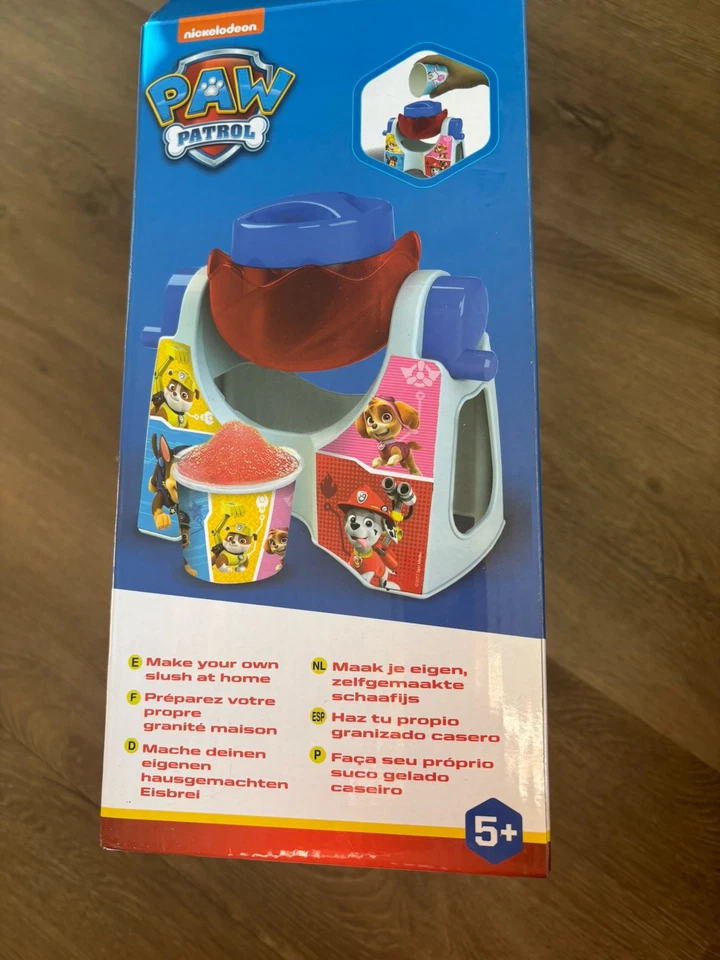 Paw Patrol Slushie Drinks Frozen Ice Machine Maker. Used Once. No Cups Included - Image 4 of 4